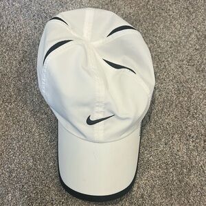 Nike White Cap with Black Details